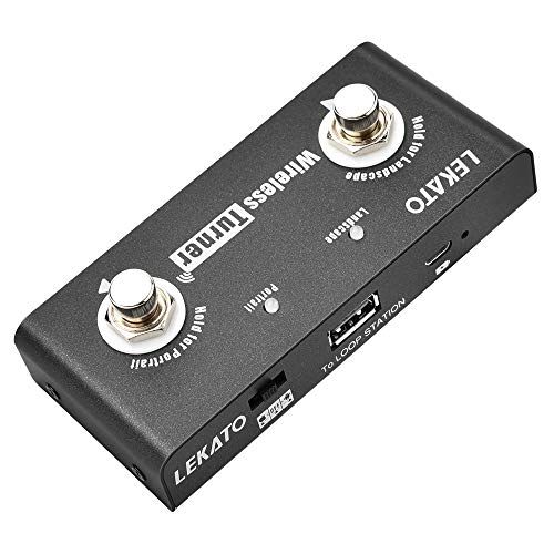 LEKATO Page Turner Pedal  Connected By Bluetooth For Flip Pa