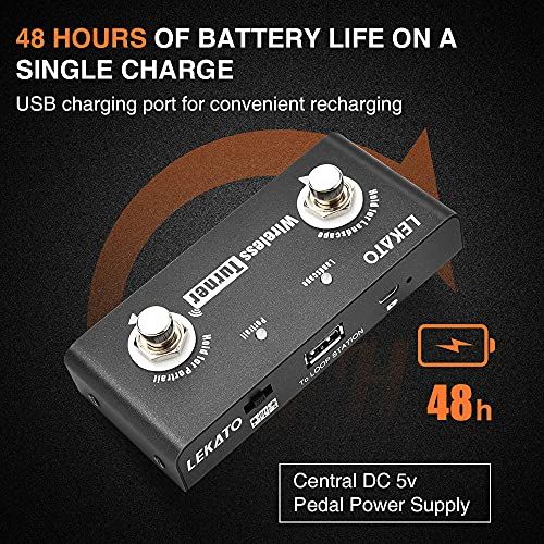 LEKATO Page Turner Pedal  Connected By Bluetooth For Flip Pa