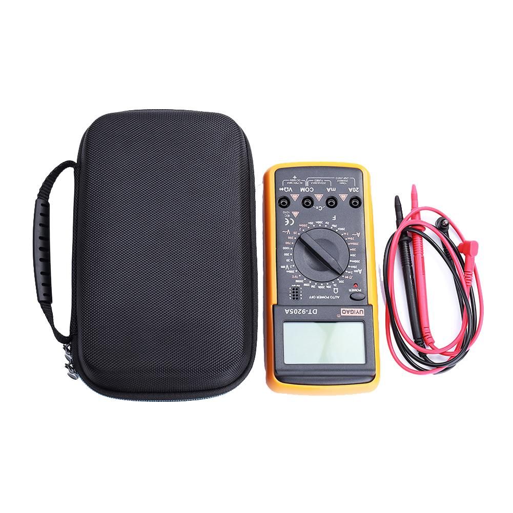 Digital For Fluke Multimeters F115C Multimeter Case Bag F17B+ Tester Hard Bag PU EVA Carry Storage Portable F117C EVA Travel