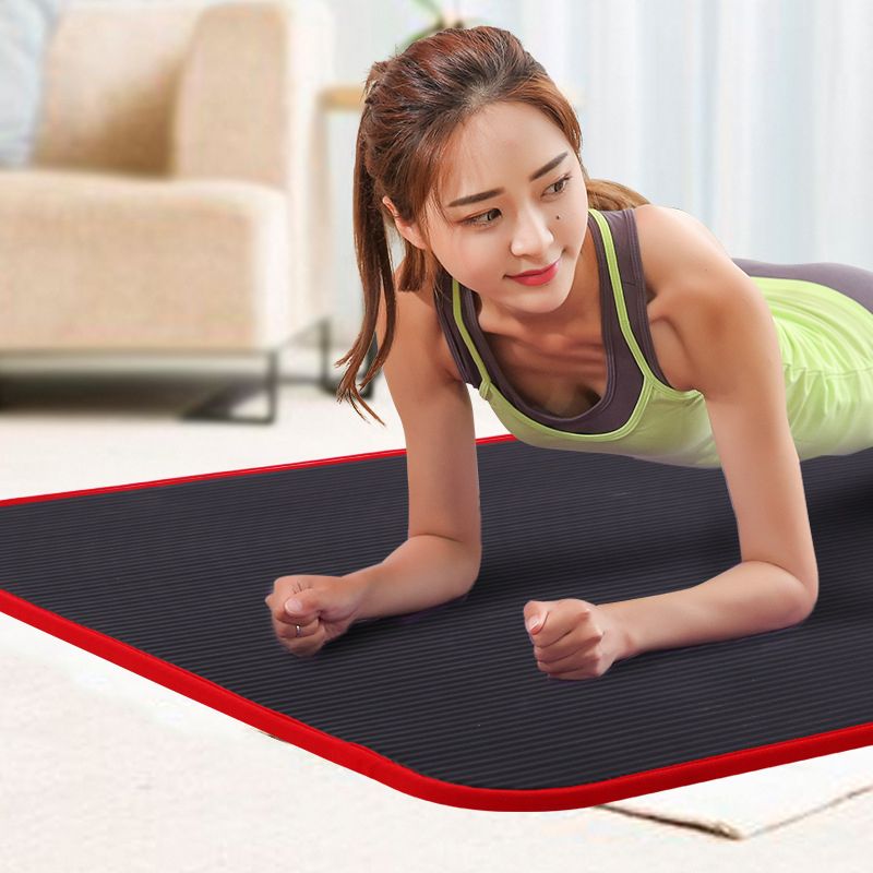 10MM Extra Thick 183cmX61cm High Quality NBR Non-slip Yoga