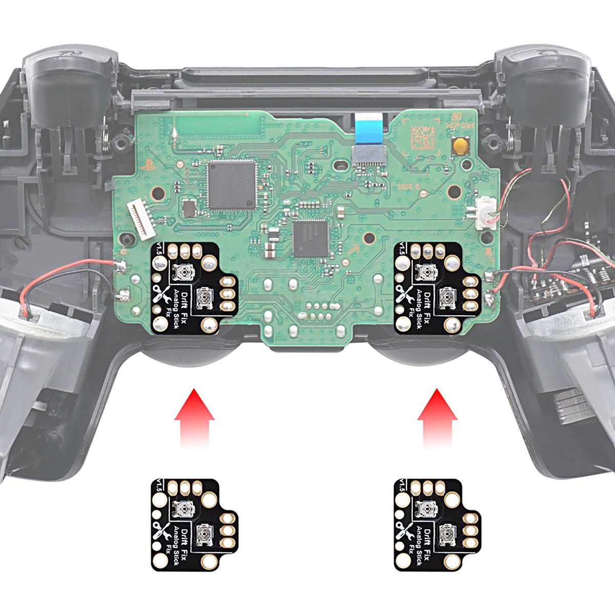 Gamepad Calibration Plate Widely Compatible Black