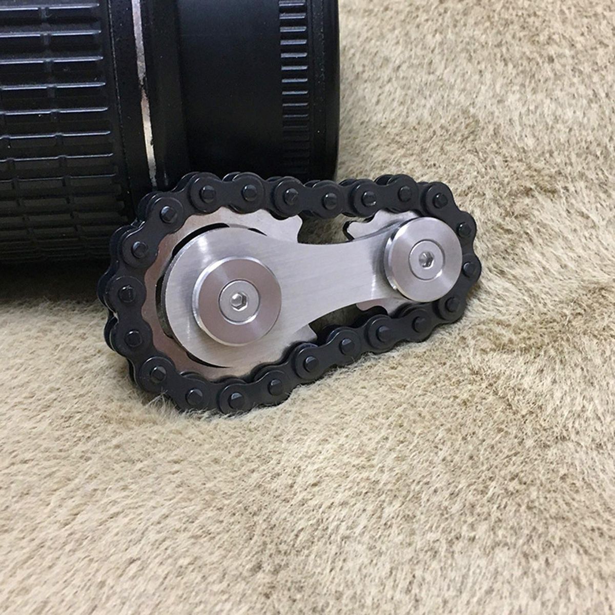 Flywheel Fidget Toy Fingertip Gear Chain Anti Stress Toys