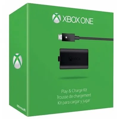 Play And Charge Battery Kit For Xbox One - Green