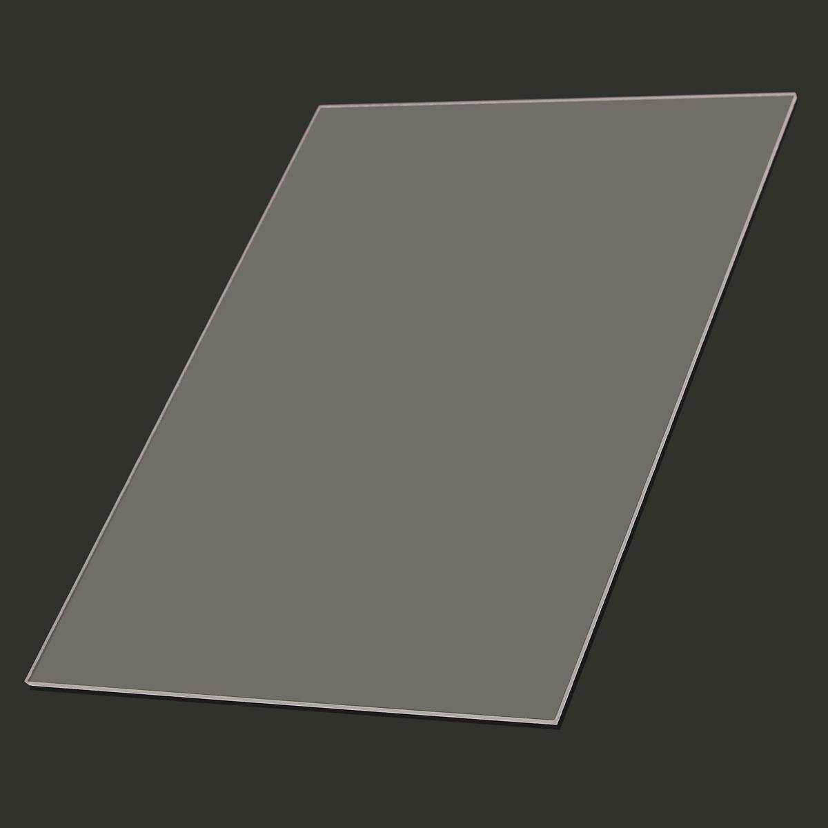 2 Mm Clear Plastic Acrylic Plexiglass Perspex Sheet A5 Size 148mm X 210mm