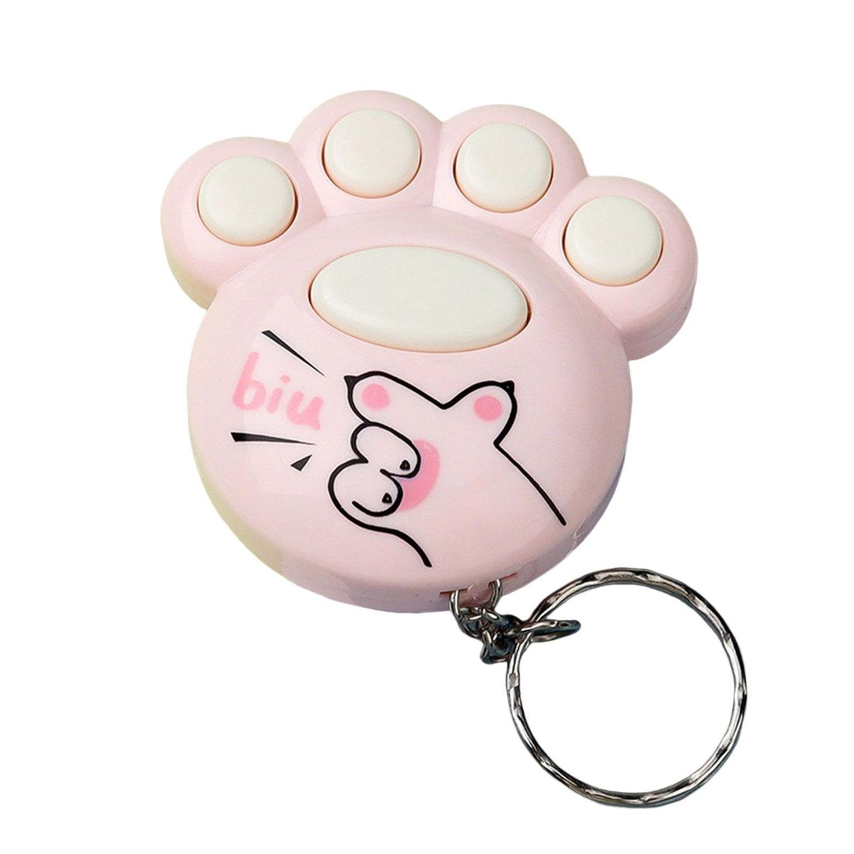 Keychain Cat Claw Game Machine Keychain Ornament Pink
