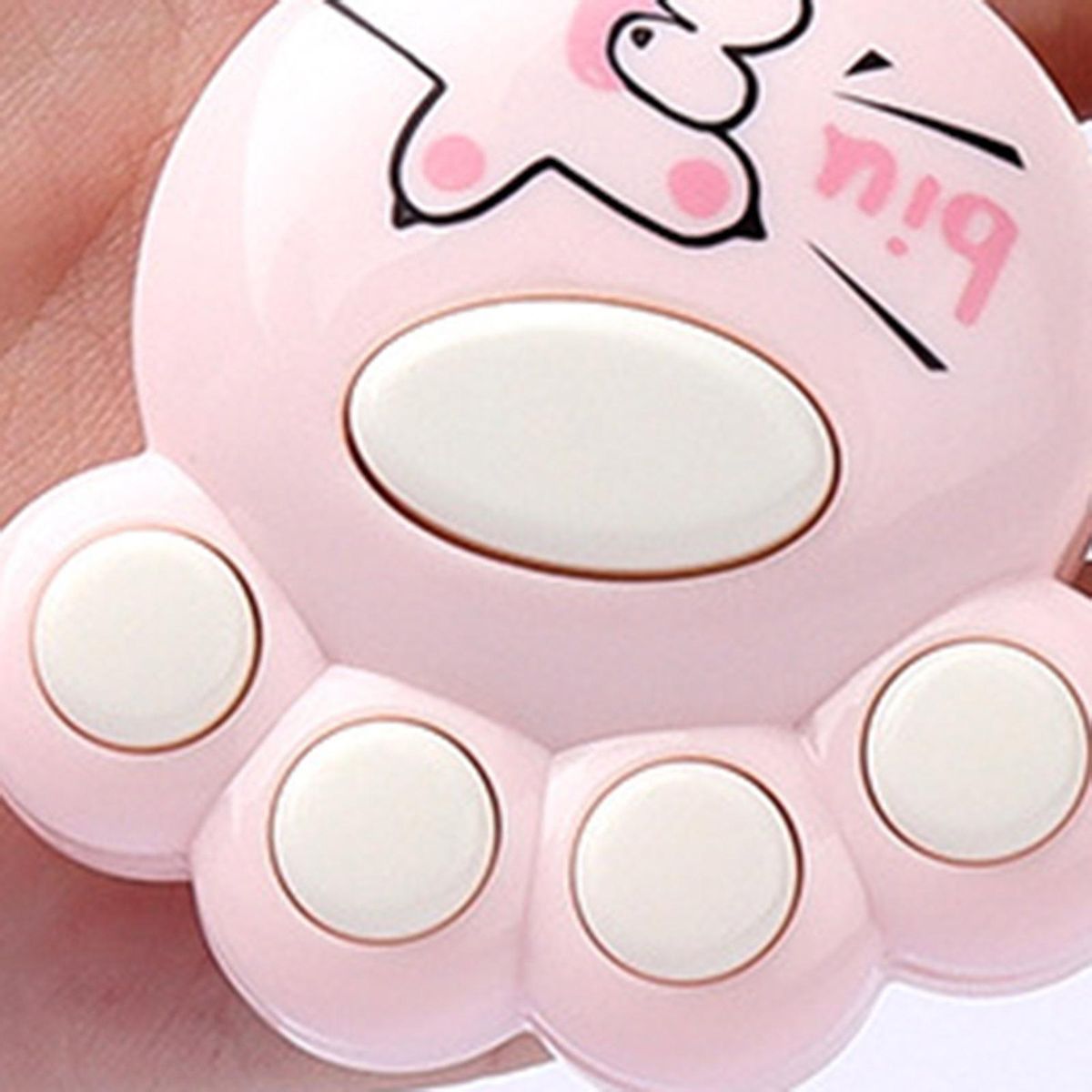 Keychain Cat Claw Game Machine Keychain Ornament Pink