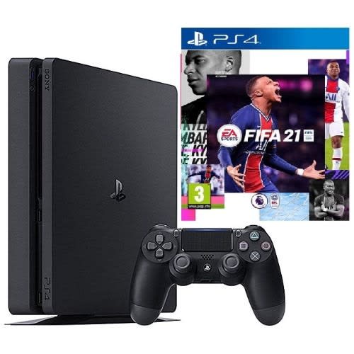Ps4 Slim Console 500gb + Fifa 21 Bundle
