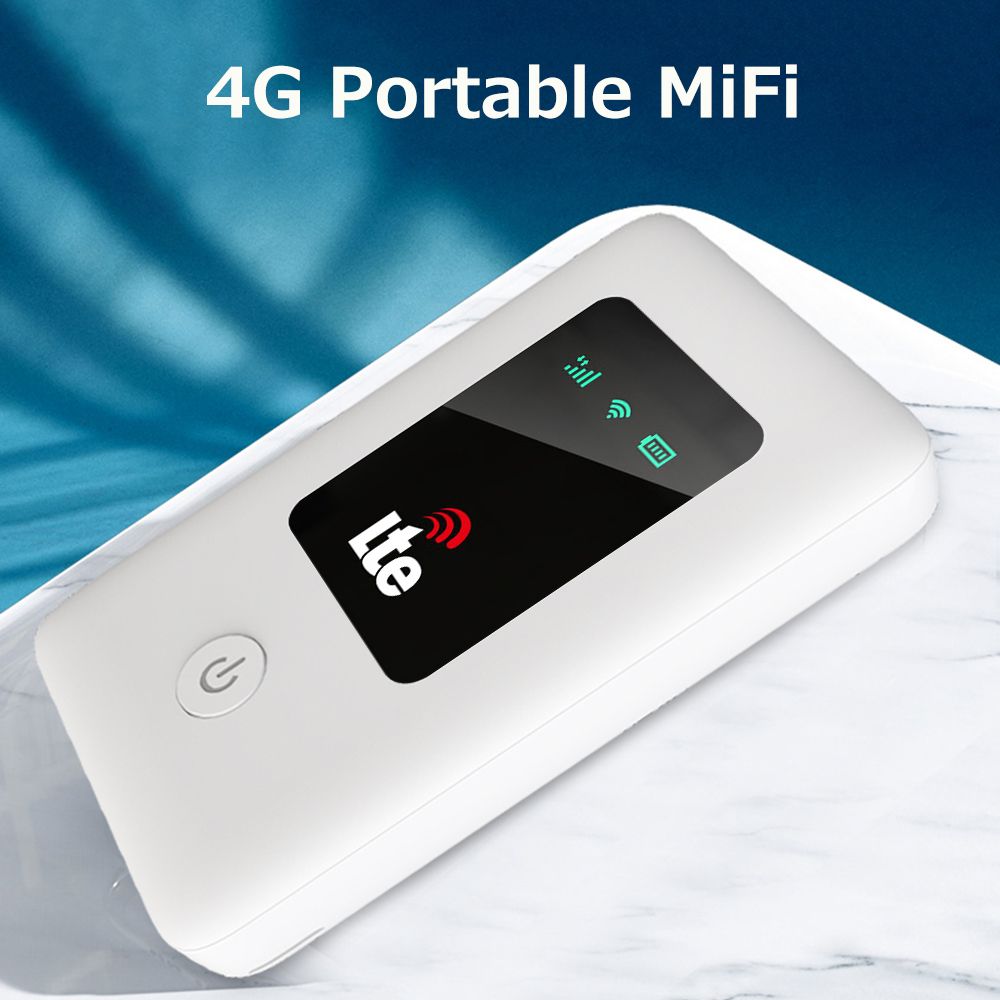 4G LTE Mobile WiFi Portable WiFi Hotspot MiFi With SIM Card