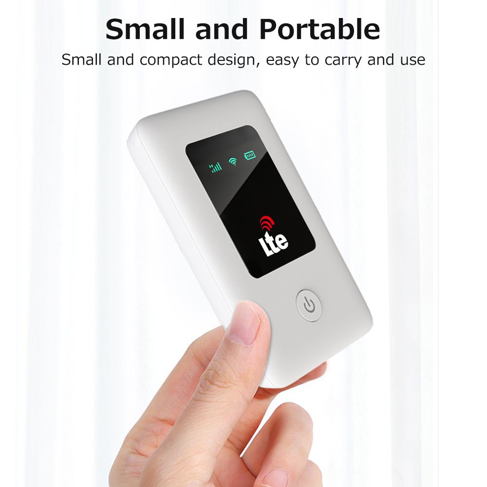 4G LTE Mobile WiFi Portable WiFi Hotspot MiFi With SIM Card