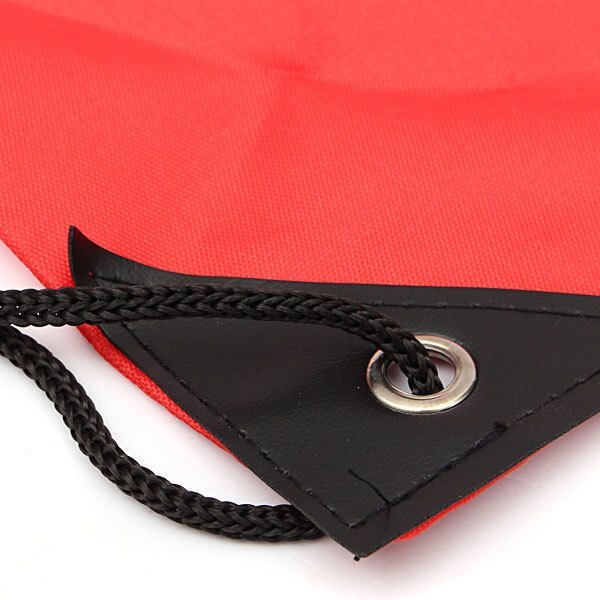 Liberty String Drawstring Backpack Tote Cinch Sack School Bag Bookbag Sport Pack Red Red (red)