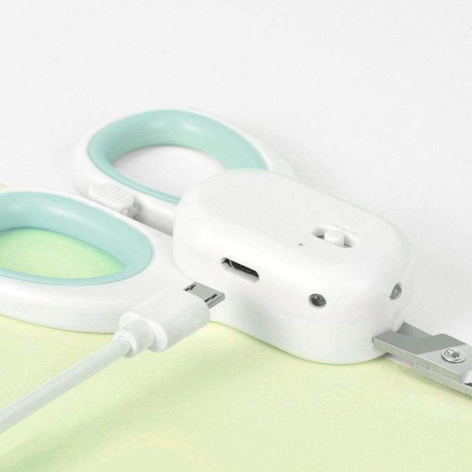 Pet Nail Clippers With LED Light Nail  Grooming Shears Green