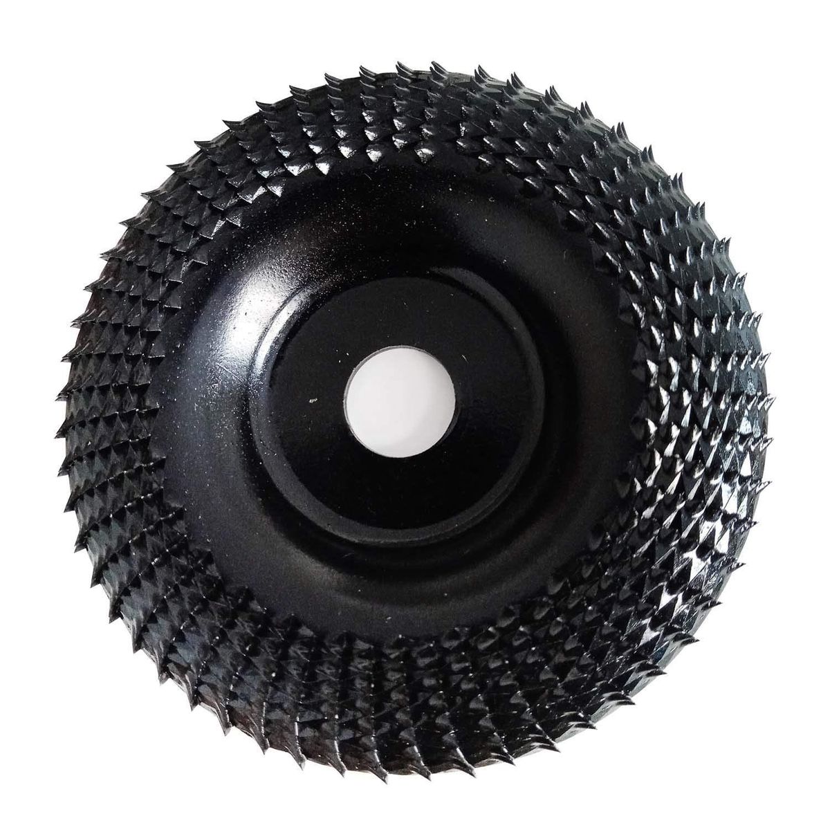 Grinder Wheel Disc 4 Inch Wood Shaping Wheel, Wood Grinding Shaping Disk for Angle Grinders with 5/8inch Arbor