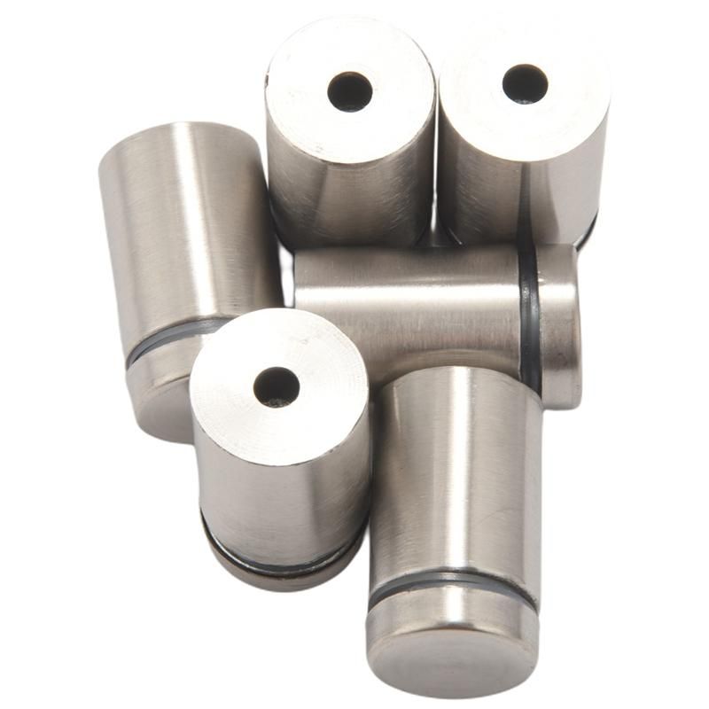 12Pcs 34 x 1 Inch Sign Holders Standoff Screws Wall Standoff Holders Screws Mount Hardware Advertising Glass Acrylic Standoff Stainless Steel Nail