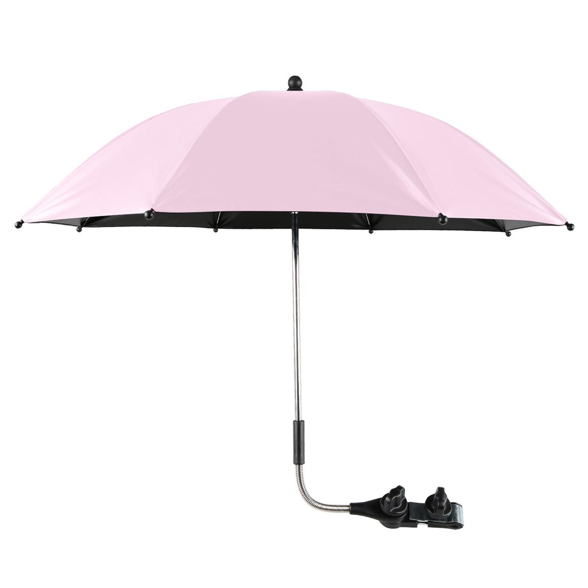 Universal Parasol for Baby Stroller Pushchairs Buggies Vinyl Coating UV-Protection Waterproof 360° Rotatable Stroller Sun Shade