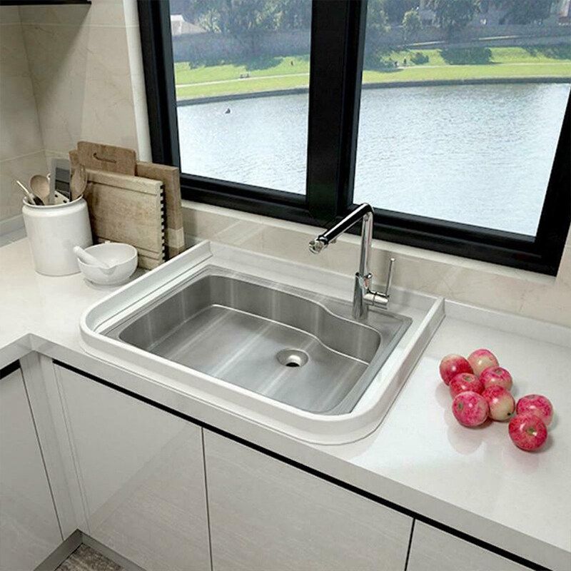 60/90/120/150/200cm Silicone Kitchen Bathroom Shower Water Retaining Strip Self-Adhesive Flexible 360° Bending Bathroom Floor Water Stopper Strip Water Barriers Floor Water Separation 15mm 120cm