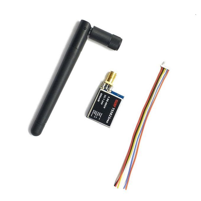 5.8G FPV 40CH 600mW Digital Display Transmitter-Black