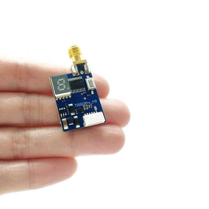 5.8G FPV 40CH 600mW Digital Display Transmitter-Black