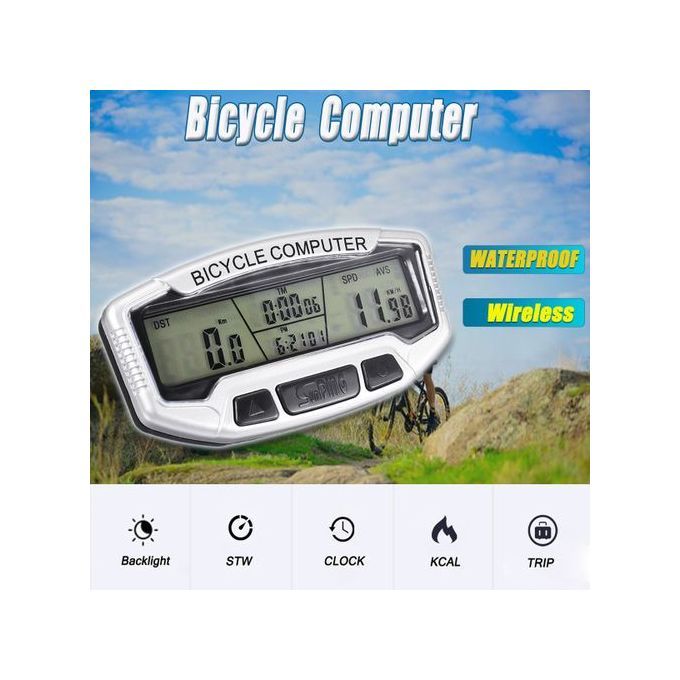Wireless Bicycle Cycle Bike Computer Speedometer Odometer