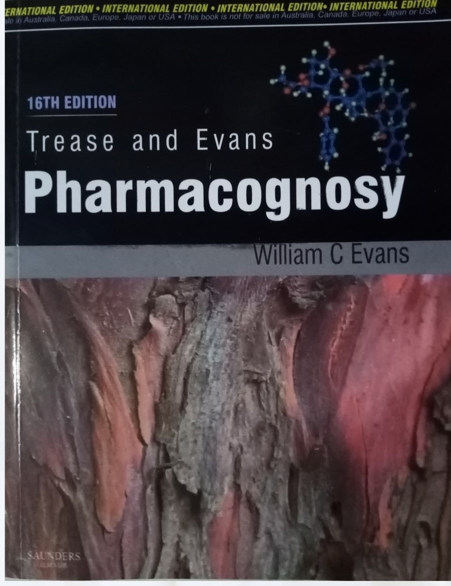 Trease And Evans' Pharmacognosy