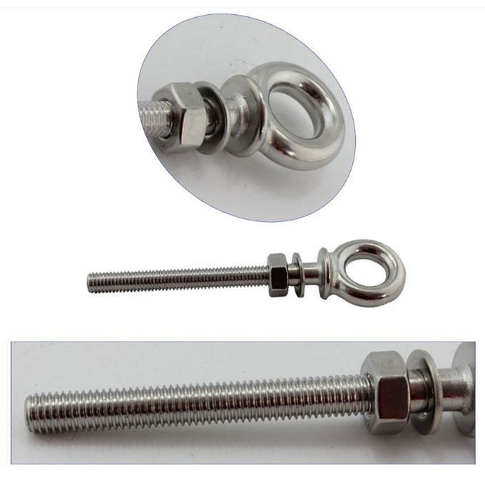 Marine Grade 316 Stainless Steel Lifting Eye Bolt M6  60 Ring Screw
