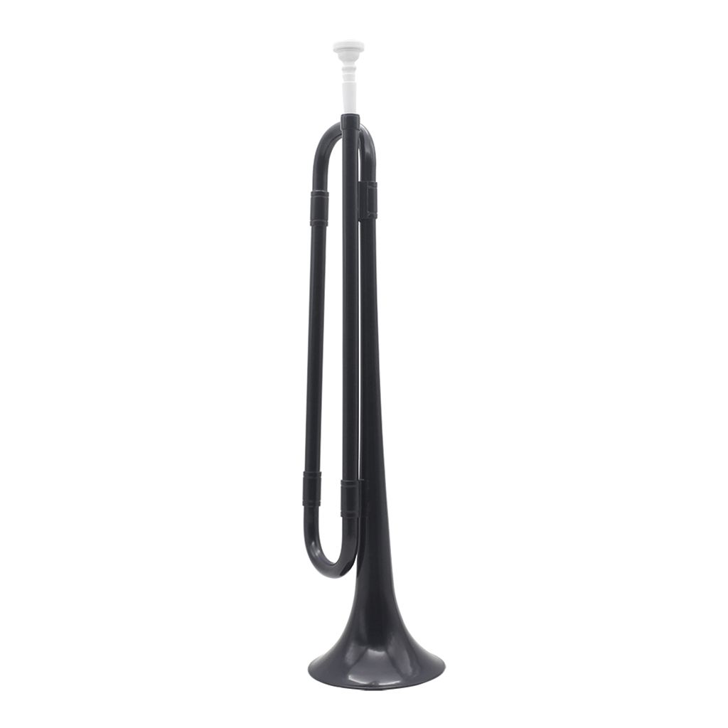 B Flat Bugle Cavalry Trumpet With Mouthpiece Brass Musical Instrument