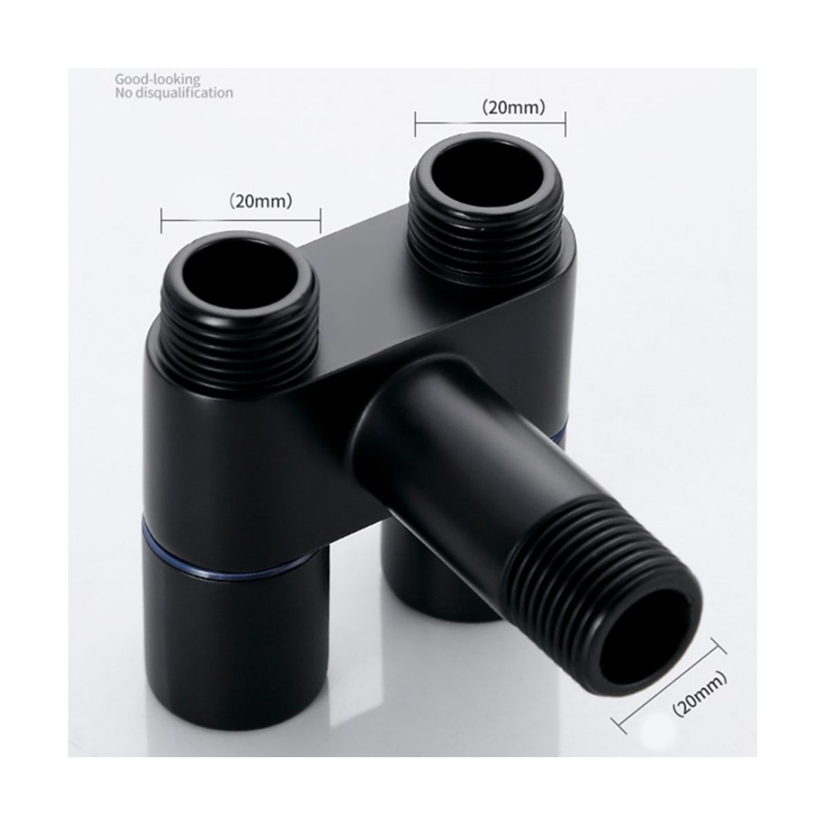 Mini Multi-Function Faucet Brass 1 Into 2 Out Dual Control