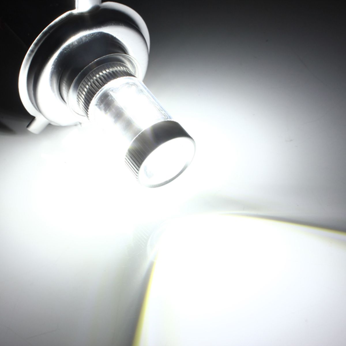 H4 9003 HB2 80W 8000LM 8000K Blue LED Headlight Bulbs Kit
