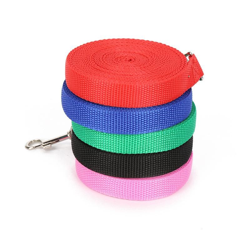 Lead Leash Strap Nylon Rope Training Walking 6M(Random Colo