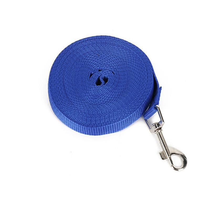 Lead Leash Strap Nylon Rope Training Walking 6M(Random Colo