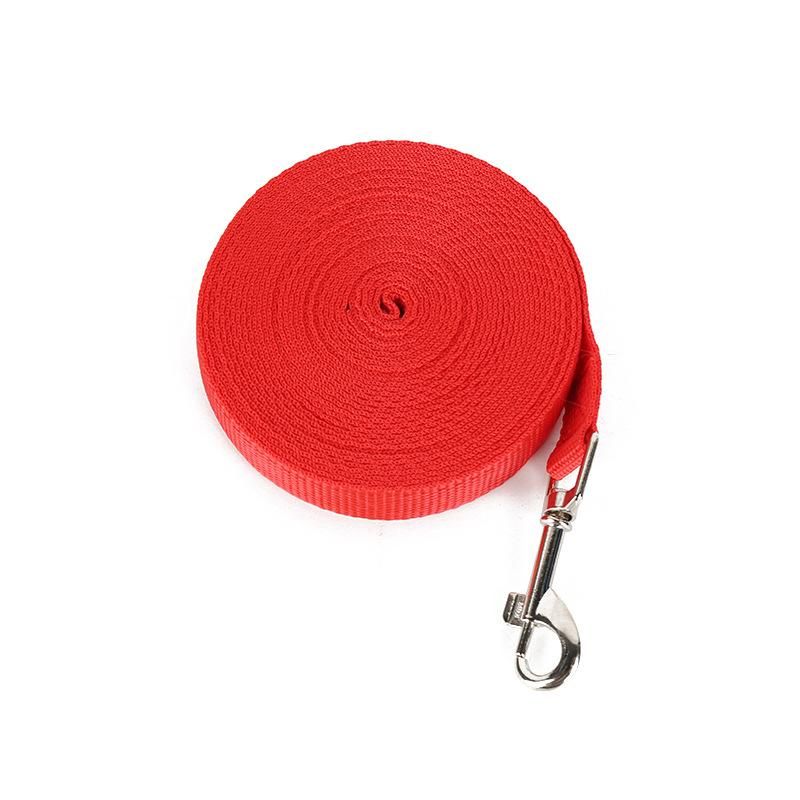 Lead Leash Strap Nylon Rope Training Walking 6M(Random Colo