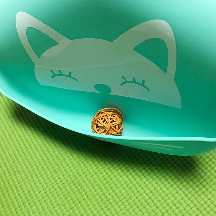 Waterproof Baby Silicone Bibs Kids Feeding Bandana(Green )