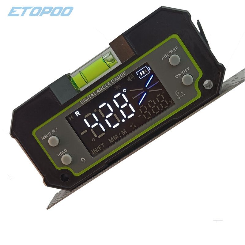ETOPOO Bluetooth Digital Level Inclinometer LCD Dual-axis