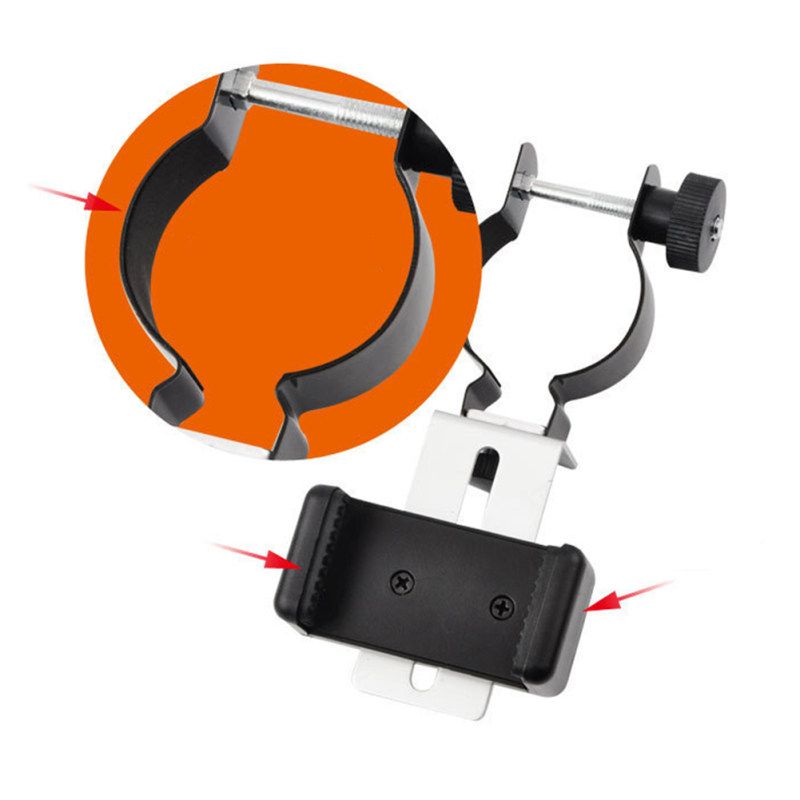 Universal Astronomical Telescope Mobile Phone Clip Adapter-