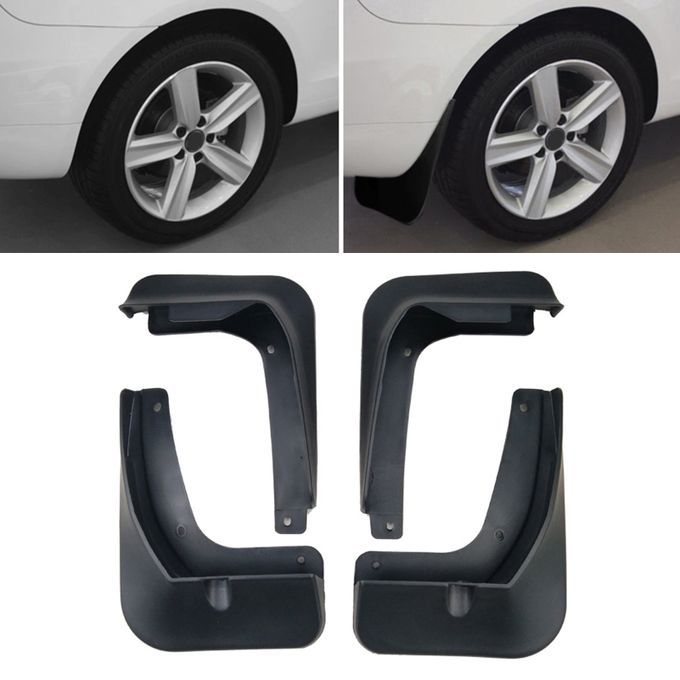 4Pcs Front Rear Mud Flap Mudguards Fender Splash-Black