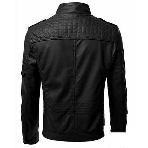 Motorcycle Leather Jackets Men Leather Coat
