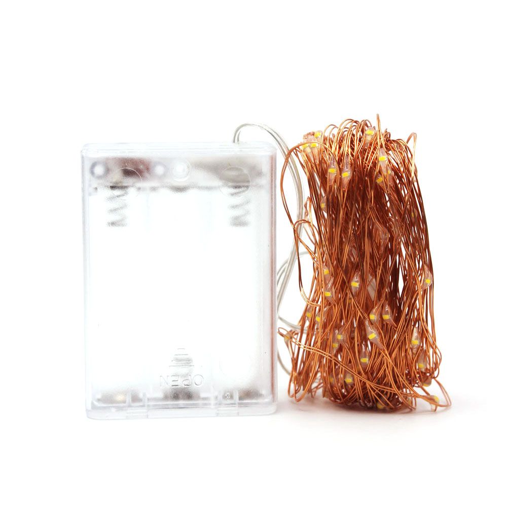 Led String Light 5M/16.4ft With 50 LEDs Copper Wire Starry