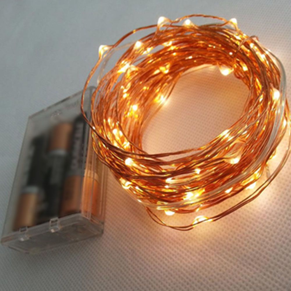 Led String Light 5M/16.4ft With 50 LEDs Copper Wire Starry