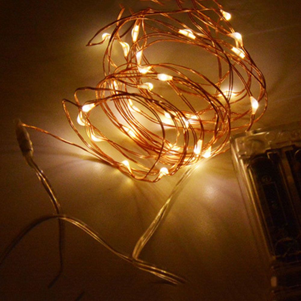 Led String Light 5M/16.4ft With 50 LEDs Copper Wire Starry