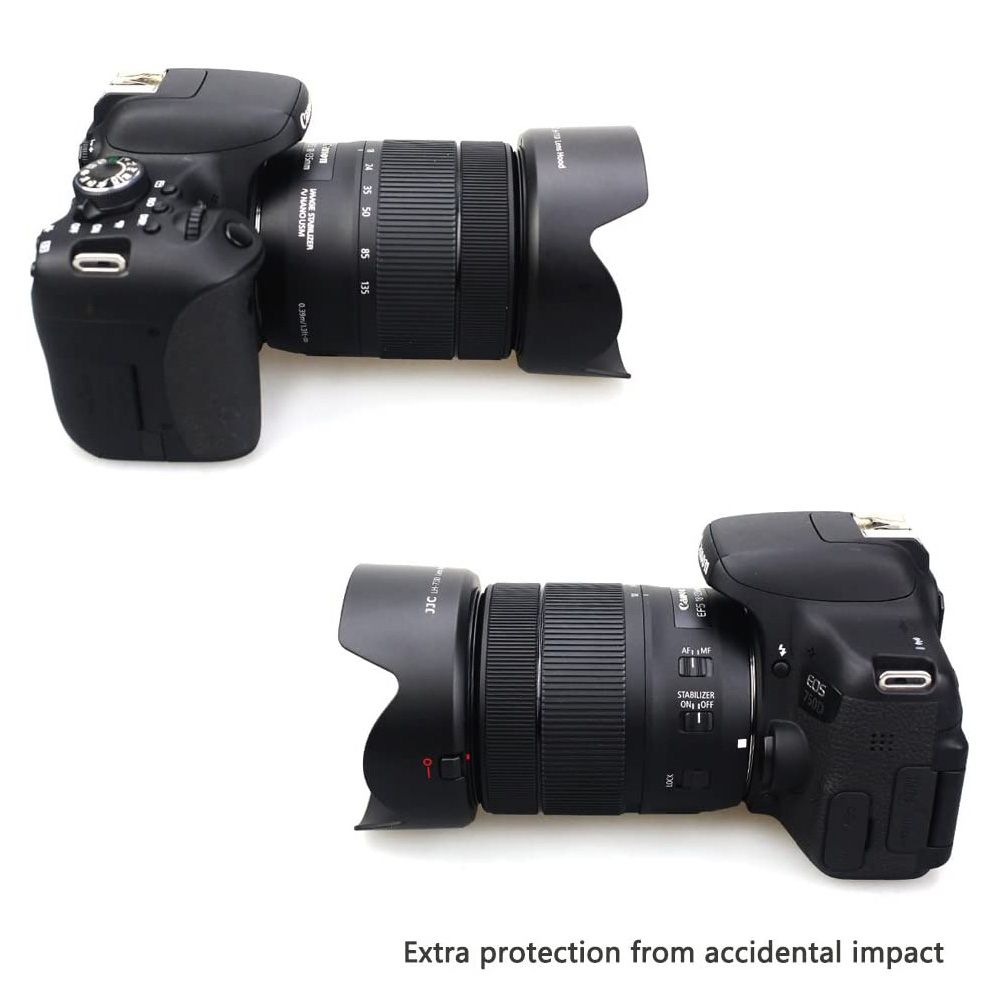 Jjc Lens Hood For Canon Ef-S 18-135mm F/3.5-5.6 Is Usm Rf L