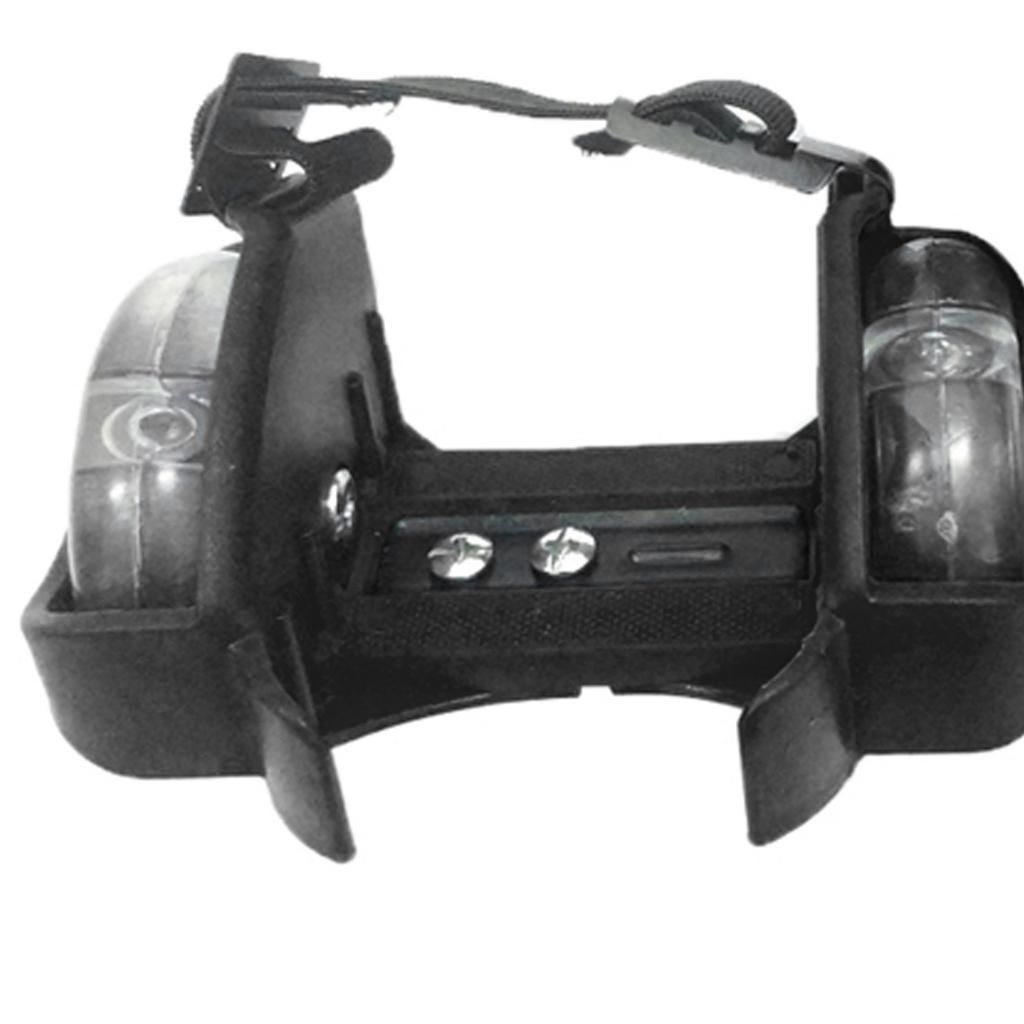 4x Adjustable Strap Heel Skates, Skating Exercise Shoes