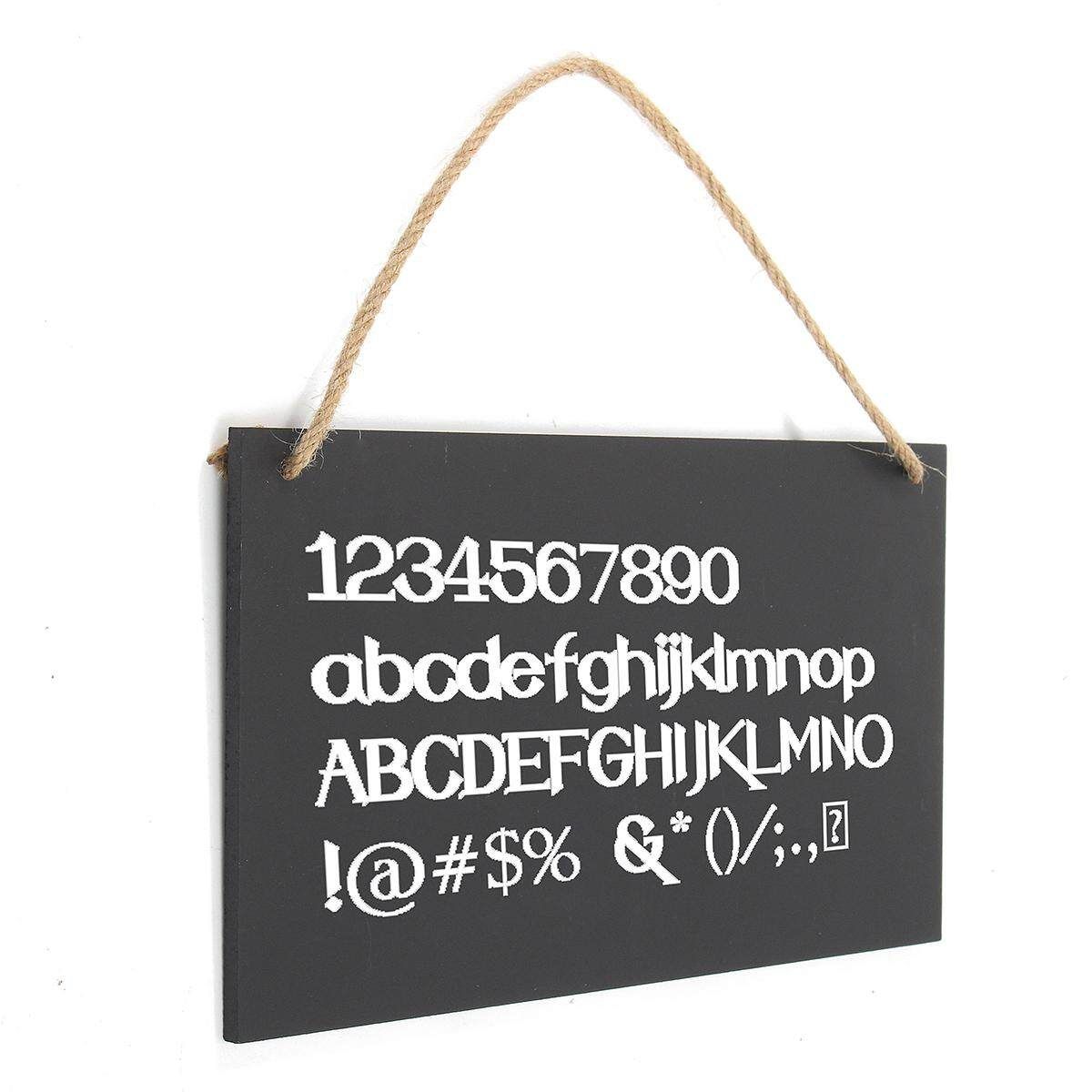 Rectangle Hanging Message Blackboard