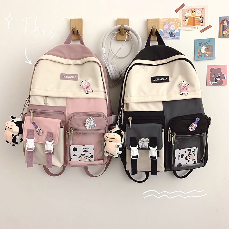 Japanese Ulzzang College Wind Backpack Small Fresh And Cute