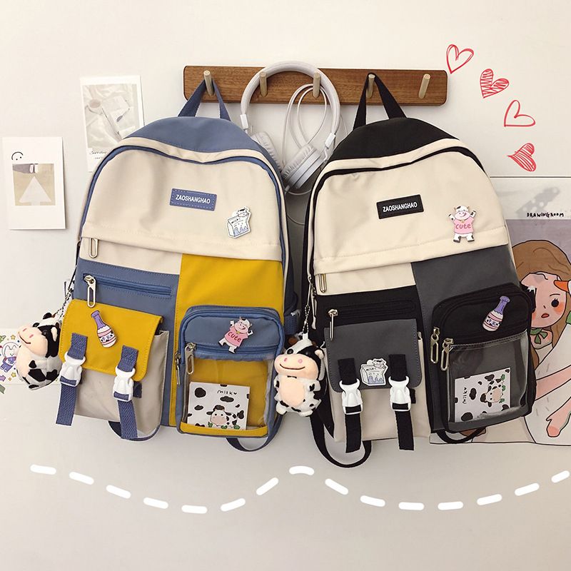 Japanese Ulzzang College Wind Backpack Small Fresh And Cute