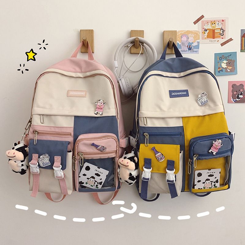 Japanese Ulzzang College Wind Backpack Small Fresh And Cute