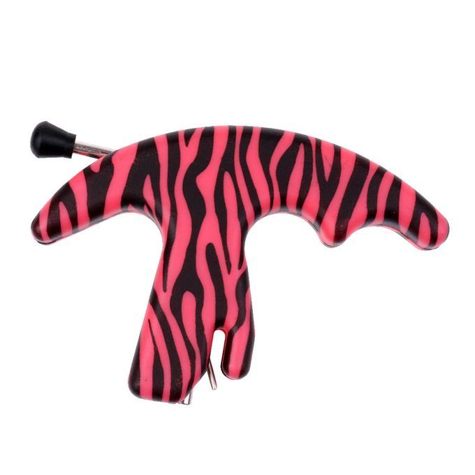 Archery Release  Compound Bows Shooting Tool Thumb Activated Pink