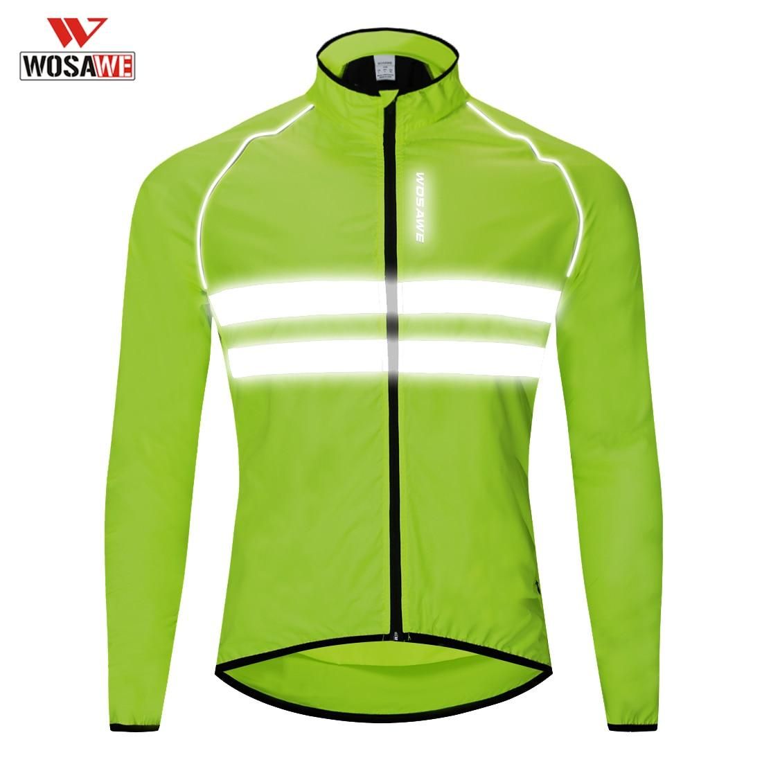 Neon Reflective clothing jacket windbreaker quick-drying waterproof coat Anti-UV