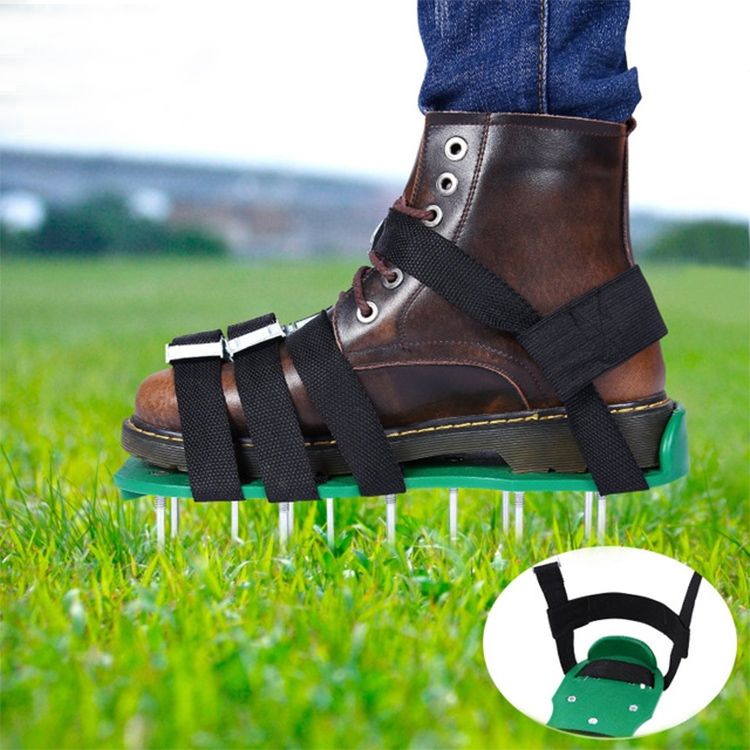 Garden Hand  Tool Grass Ripper Spiked Shoes