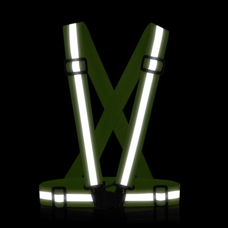 TSLM1 new safety reflective vest for night work and traffic