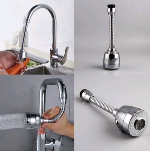 NEW 360 Degree Flexible Tap Faucet Extender