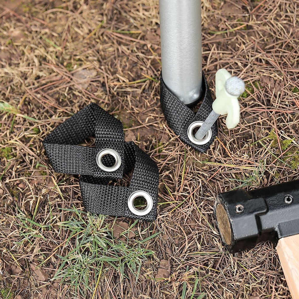8pcs Outdoor Canopy Pole Fixing Buckle Camping Fishing Pole